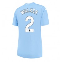Manchester City Kyle Walker #2 Kotipaita Naiset 2023-24 Lyhythihainen